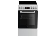 Kuchnia Beko FSM57300GW płyta Ceramiczna, piekarnik elektryczny