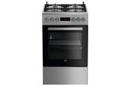 Kuchnia Beko FSM52330DX płyta gazowa, piekarnik elektryczny