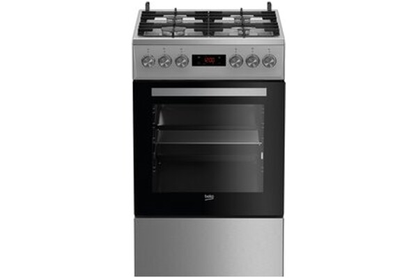 Kuchnia Beko FSM52330DX płyta gazowa, piekarnik elektryczny