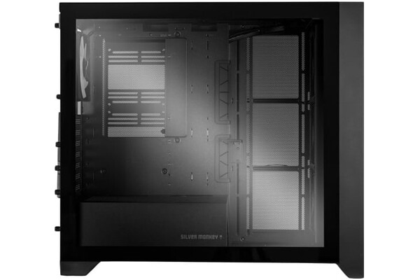 Obudowa PC Silver Monkey X Railing Midi Tower czarny