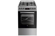 Kuchnia Beko FSMT52336DXDS płyta gazowa, piekarnik elektryczny