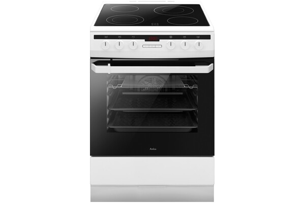 Kuchnia AMICA 618CE3332HTAQW płyta Ceramiczna, piekarnik elektryczny