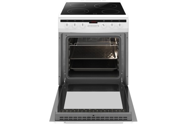 Kuchnia AMICA 618CE3332HTAQW płyta Ceramiczna, piekarnik elektryczny
