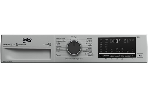 Pralka Beko B3WFU59415WSPBS SteamCure 9kg 1400obr./min