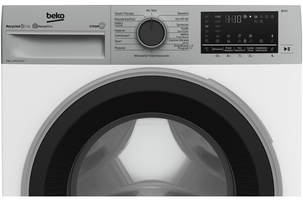 Pralka Beko B3WFU59415WSPBS SteamCure 9kg 1400obr./min