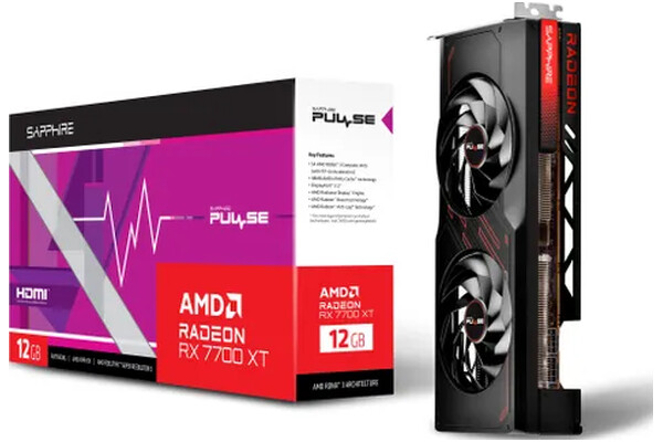 Karta graficzna SAPPHIRE RX 7700 XT Gaming 12GB GDDR6