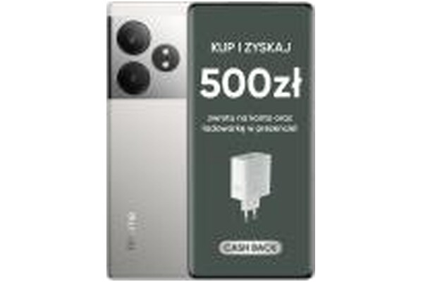Smartfon realme GT 5G srebrny 6.78" 8GB/256GB