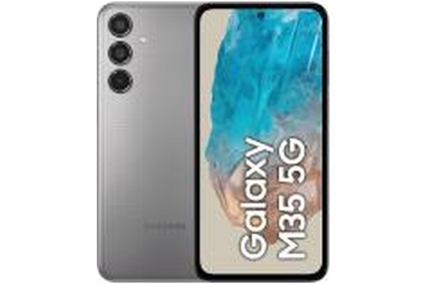 Smartfon Samsung Galaxy M35 5G szary 6.6 6GB/128GB