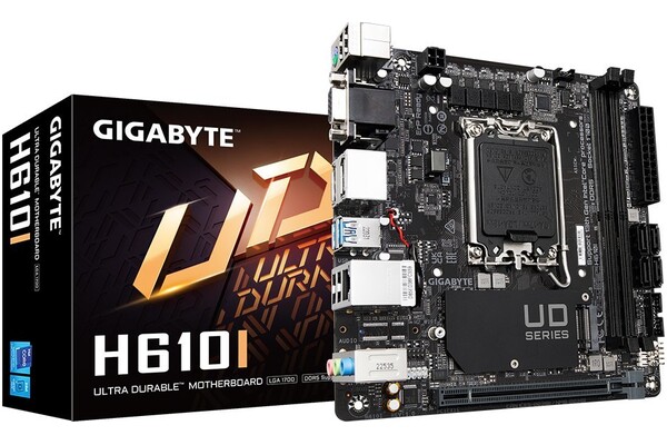 Płyta główna GIGABYTE H610I Socket 1700 Intel H610 DDR5 Mini-ITX