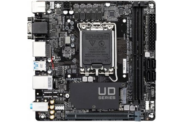 Płyta główna GIGABYTE H610I Socket 1700 Intel H610 DDR5 Mini-ITX