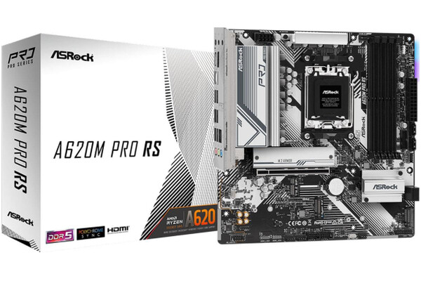 Płyta główna ASrock A620M Pro RS Socket AM5 AMD A620 miniATX
