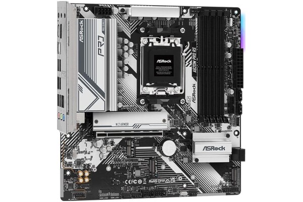 Płyta główna ASrock A620M Pro RS Socket AM5 AMD A620 miniATX