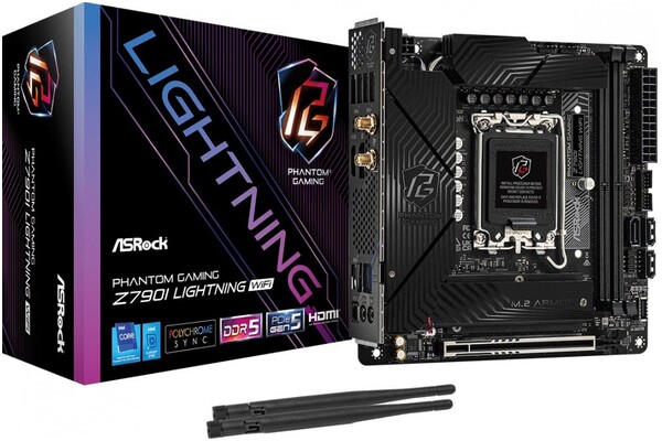 Płyta główna ASrock Z790I Socket 1700 Intel Z790 DDR5 Mini-ITX