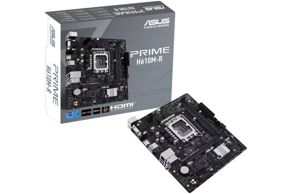 Płyta główna ASUS H610M-R-SI Prime Socket 1700 Intel H610 DDR5 miniATX