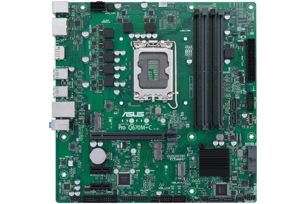 Płyta główna ASUS Q670M-C Pro Socket 1700 Intel Q670 DDR5 miniATX