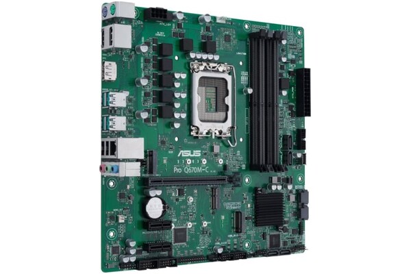 Płyta główna ASUS Q670M-C Pro Socket 1700 Intel Q670 DDR5 miniATX