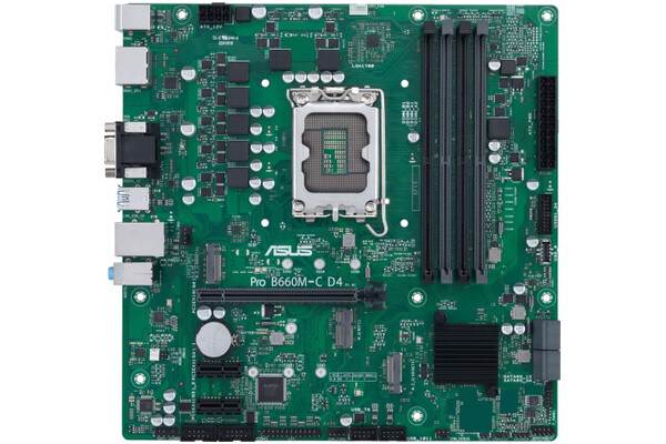 Płyta główna ASUS B660M-C Pro D4 Socket 1700 Intel B660 DDR4 miniATX