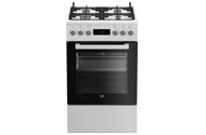 Kuchnia Beko FSM52321DXDS płyta gazowa, piekarnik elektryczny