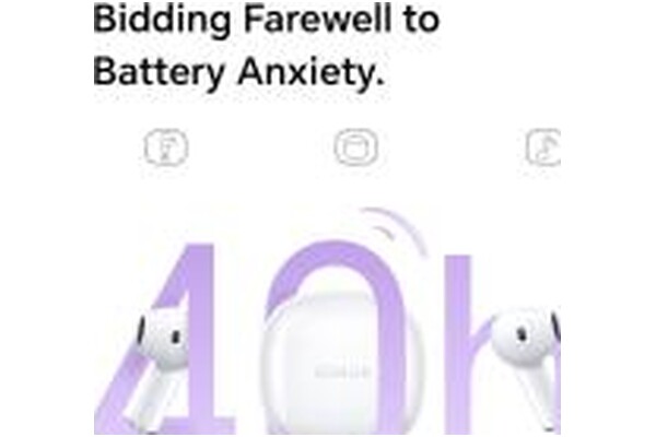Słuchawki HONOR Earbuds Douszne Bezprzewodowe biały