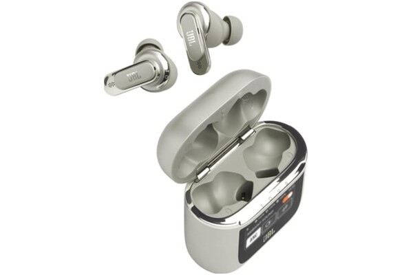 Słuchawki JBL Tour Pro 2 Dokanałowe Bezprzewodowe srebrny