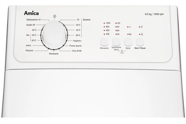 Pralka AMICA HWA3T610CN 6.0kg 1000obr./min