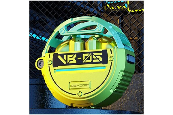 Słuchawki WEKOME VB05 Vanguard Series Douszne Przewodowe zielony