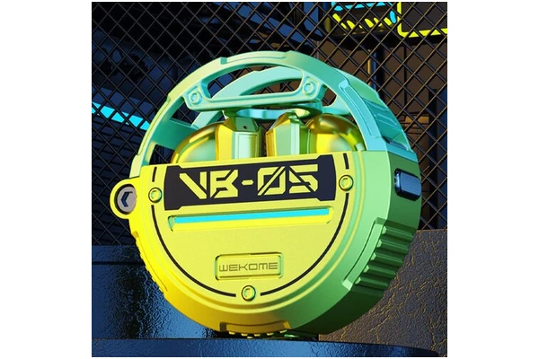 Słuchawki WEKOME VB05 Vanguard Series Douszne Przewodowe zielony