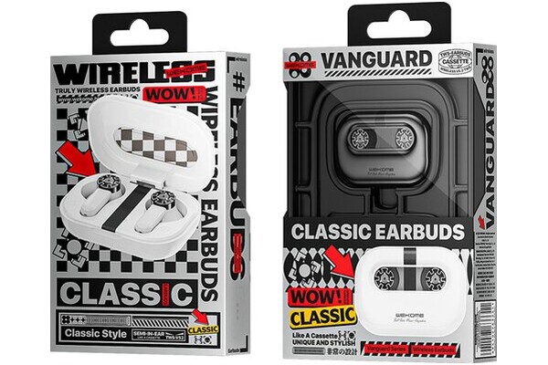 Słuchawki WEKOME VA06 Vanguard Series Douszne Przewodowe czarny