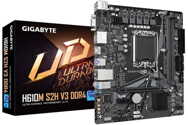 Płyta główna GIGABYTE H610MS2H V3 Socket 1700 Intel H610 DDR4 miniATX