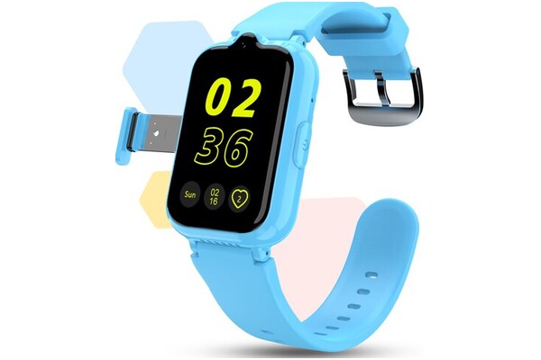 Smartwatch Manta Junior Joy 1.57" niebieski