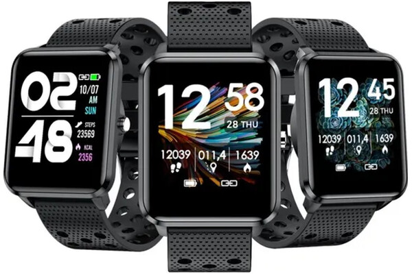 Smartwatch Bemi Kix-M Play 1.3" czarny