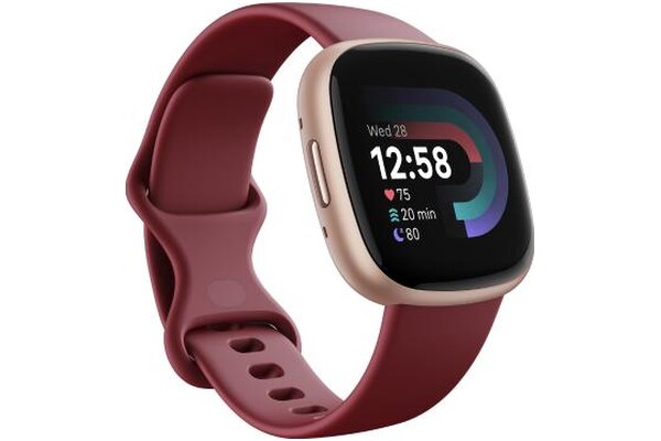 Smartwatch FITBIT Versa 4 1.58" różowy