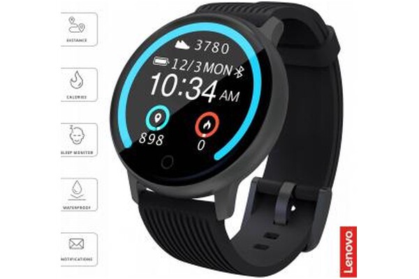 Smartwatch Lenovo Blaze 1.22" czarny