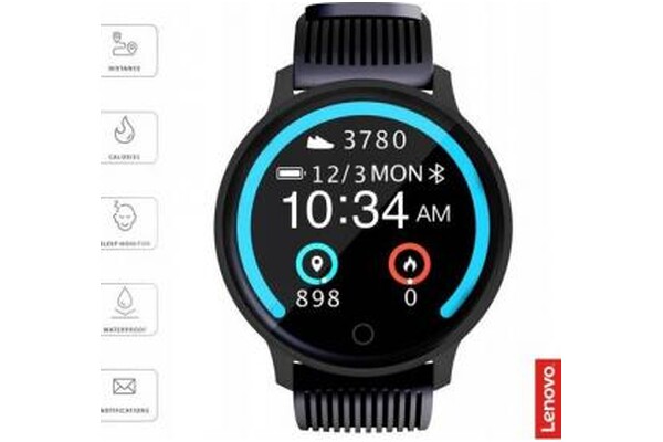 Smartwatch Lenovo Blaze 1.22" czarny