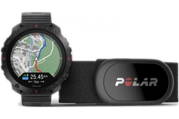 Smartwatch Polar H10 Grit X Pro 1.39" czarny