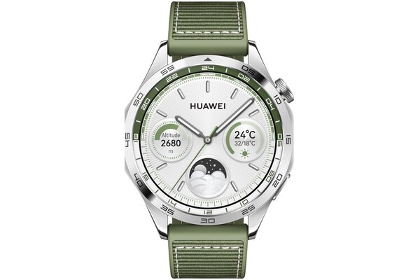 Smartwatch Huawei Watch GT 4 1.43" srebrno-zielony
