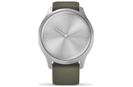 Smartwatch Garmin Vivomove Style 0.95" srebrno-zielony