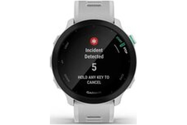 Smartwatch Garmin Forerunner 55 1.04" biały