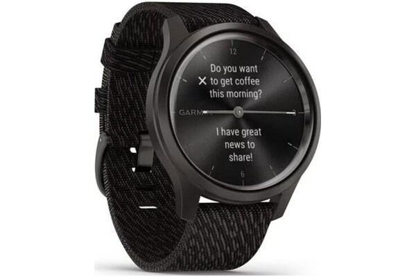 Smartwatch Garmin Vivomove Style 0.95" czarny