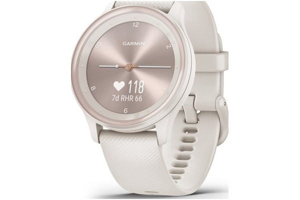 Smartwatch Garmin Vivomove Sport 0.25" biały