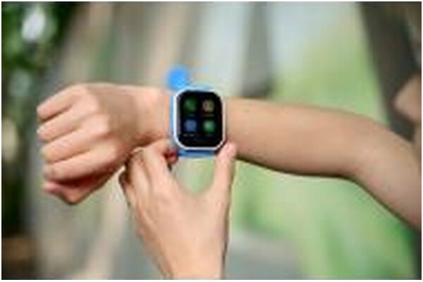 Smartwatch Garett Electronics Kids Sun 4G 1.85" niebieski