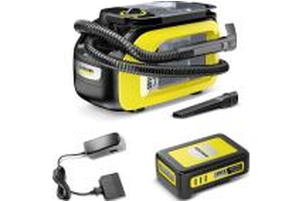 Odkurzacz Karcher SE3 Compact tradycyjny z pojemnikiem 200W żółto-czarny