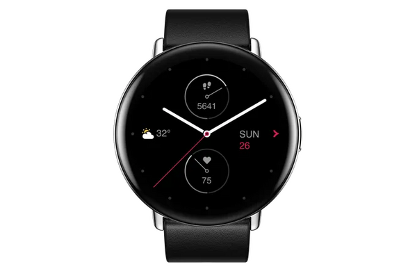 Smartwatch Amazfit Zepp E Circle 1.28" czarno-srebrny