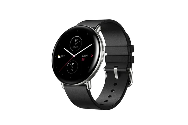 Smartwatch Amazfit Zepp E Circle 1.28" czarno-srebrny