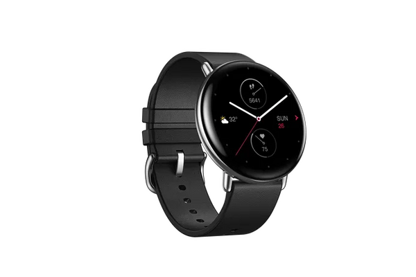 Smartwatch Amazfit Zepp E Circle 1.28" czarno-srebrny