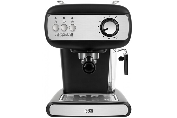 Ekspres Teesa Aroma 400 automatyczny czarno-srebrny