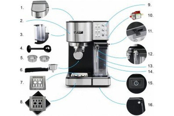 Ekspres Yoer Lattimo EMF01S automatyczny