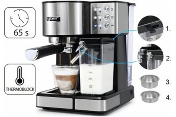 Ekspres Yoer Lattimo EMF01S automatyczny