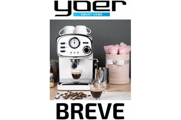 Ekspres Yoer Breve EM01W automatyczny biały