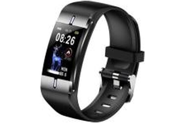 Smartwatch MaxCom FW34 1.04" czarno-srebrny